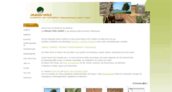 Desktop Screenshot of massiv-holz.de